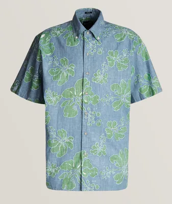 Vaitape Print Hawaiian Shirt