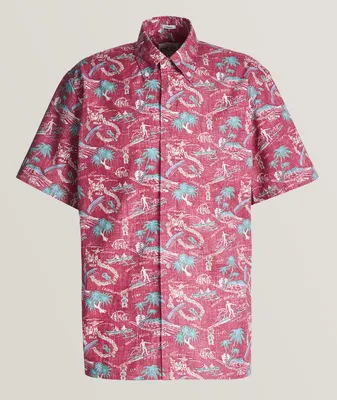 One Fine Day Print Hawaiian Shirt