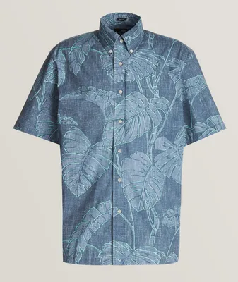 Kanaipu Print Hawaiian Shirt