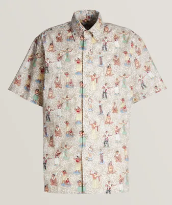 Hula Nodders Print Hawaiian Shirt