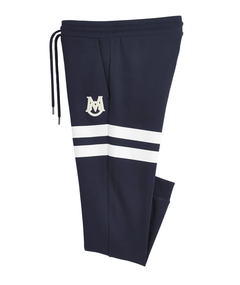 Moncler Monogram Cotton Fleece Sweatpants