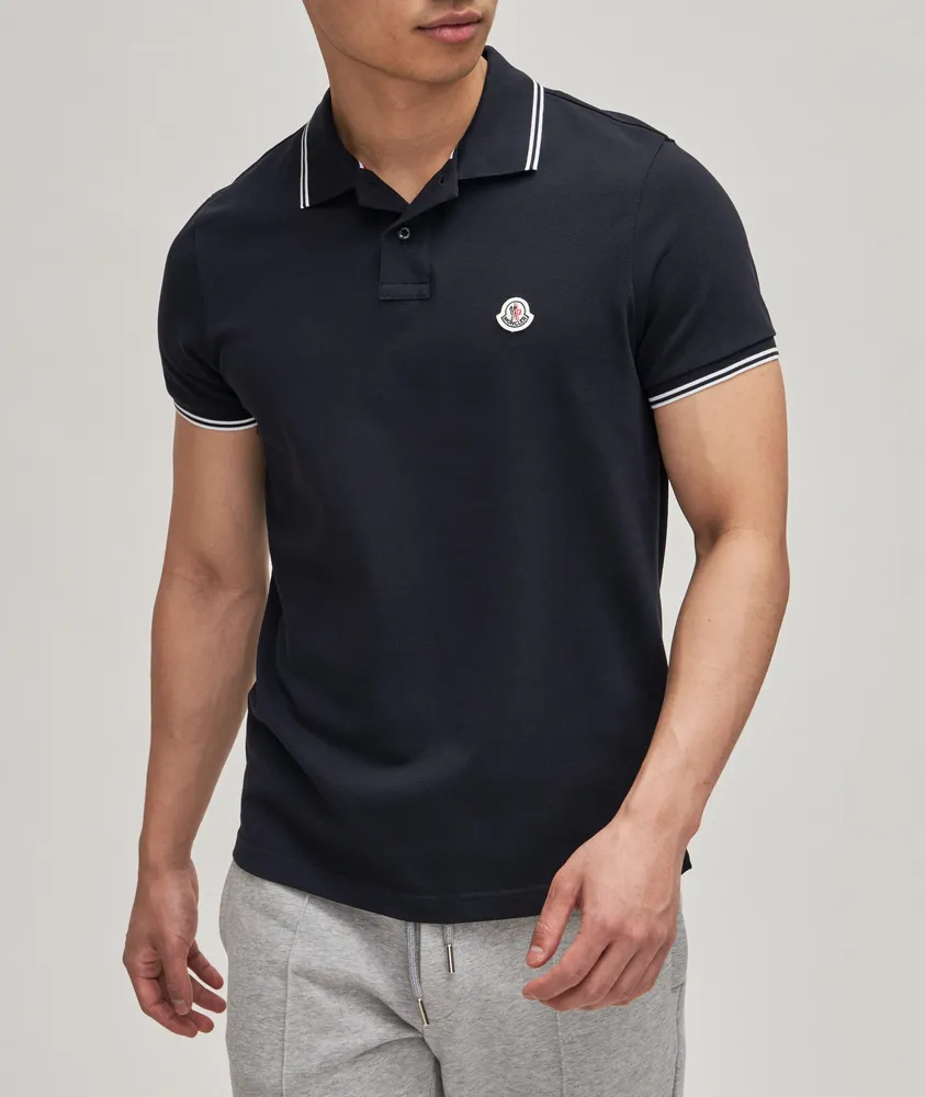 Piqué Cotton Knit Polo