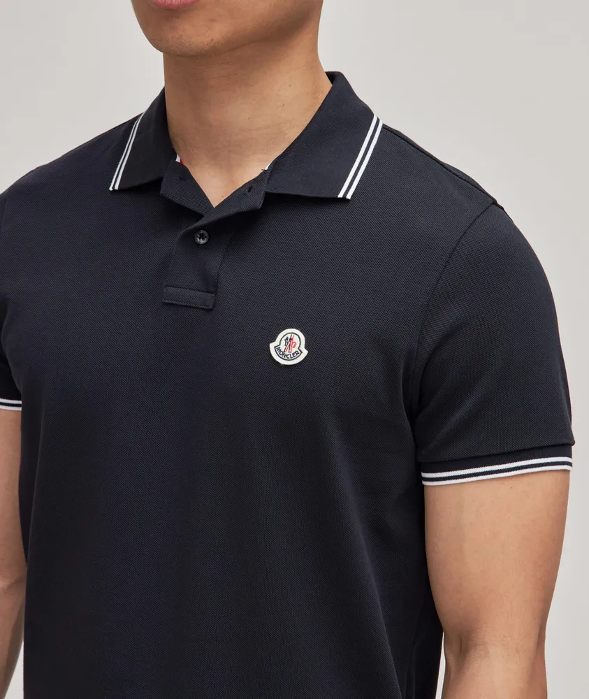 Piqué Cotton Knit Polo