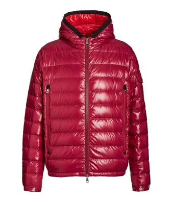 Glossy Quilted Down Jacket