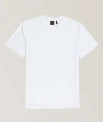 Logo Patch Outline Cotton T-Shirt