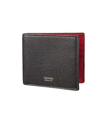 Tom Ford Pebbled Leather Bifold Wallet | Square One