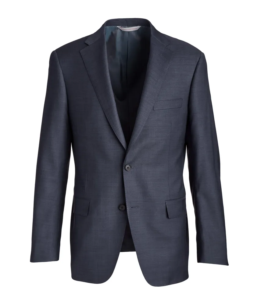 Cosmo Tonal Soft Check Wool Suit