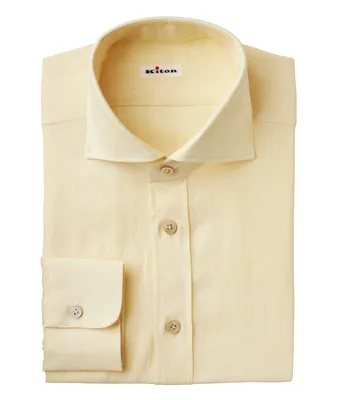 Brushed Textured Dress Shirt