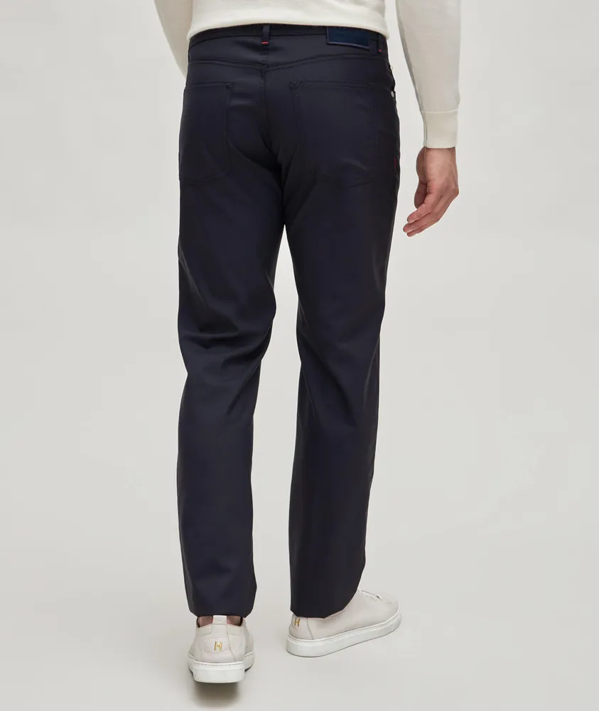 Five-Pocket Wool Pants