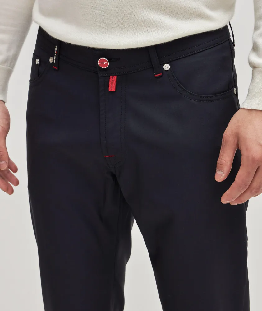 Five-Pocket Wool Pants