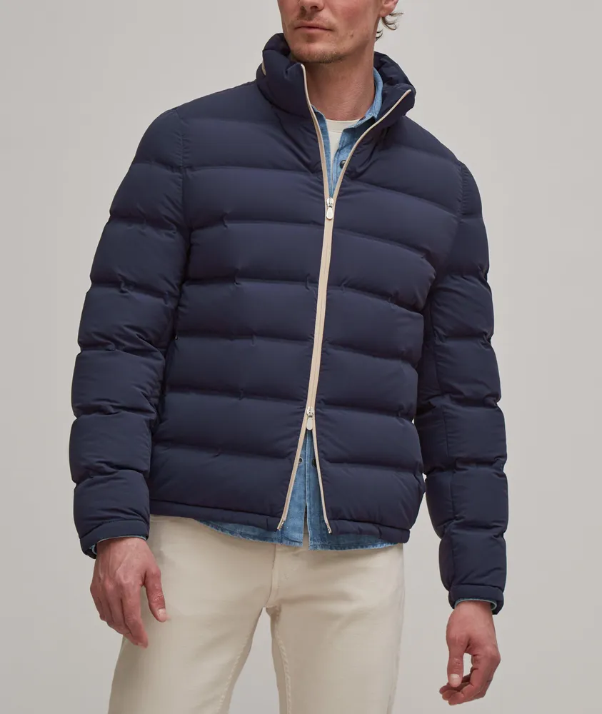 Waterproof Nylon Down Puffer Jacket