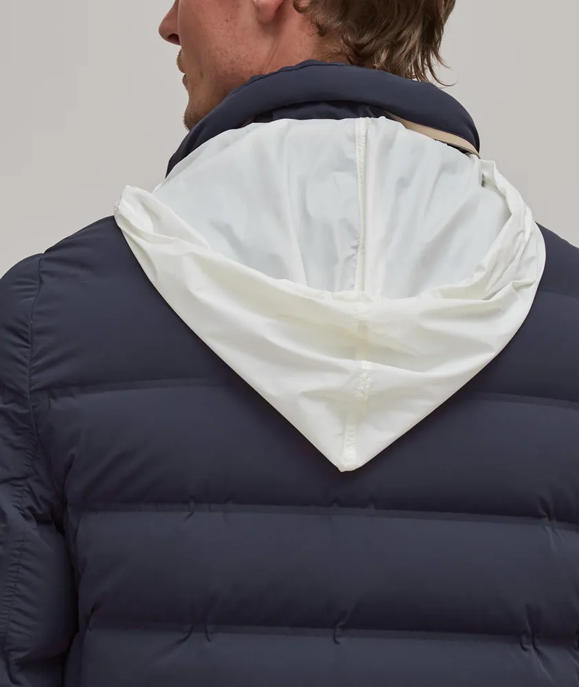 Waterproof Nylon Down Puffer Jacket