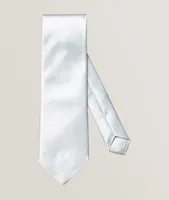 Pin-Dot Silk Tie