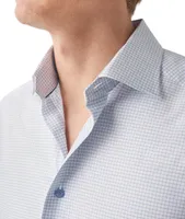 Slim-Fit Checkered Dress Shirt