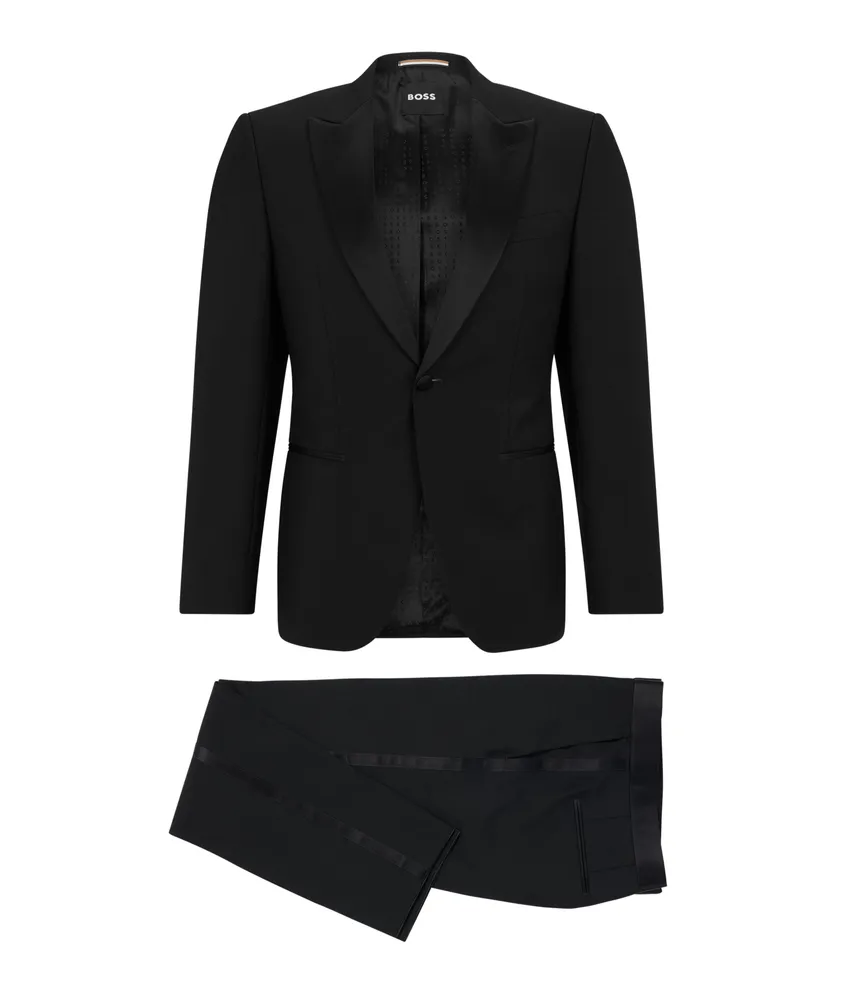 Slim-Fit Virgin Wool-Mohair Tuxedo