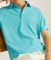 Short-Sleeve Cotton Piqué Polo