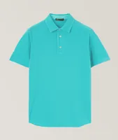 Short-Sleeve Cotton Piqué Polo