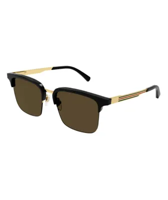 Web Temple Square Clubmaster Frame Sunglasses