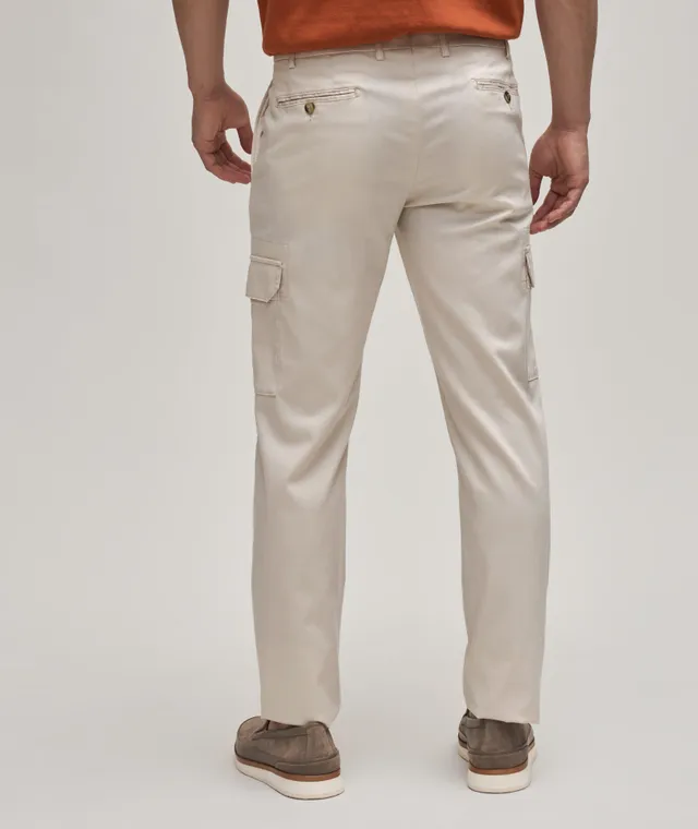 Lyocell-blend Cargo Pants