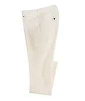 Micro Twill Stretch-Cotton Dress Pants