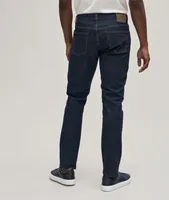 Slim Fit Washed Stretch-Cotton Jeans