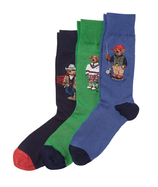 Polo Bear & Fair Isle 3-Sock Gift Set | Square One