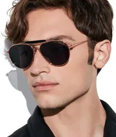 Raphael Aviator Frame Sunglasses