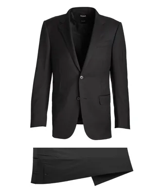 Sartorial Multiseason Wool Micro Check Suit