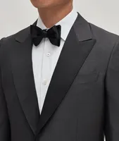 Sartorial Silk-Wool Crosshatch Tuxedo