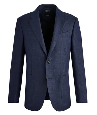 Natural Crossover Hopsack Sports Jacket