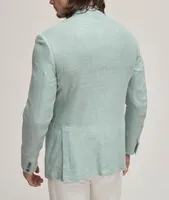 Crossover Linen-Blend Sport Jacket