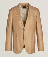Mélange Silk, Cashmere & Linen Sport Jacket
