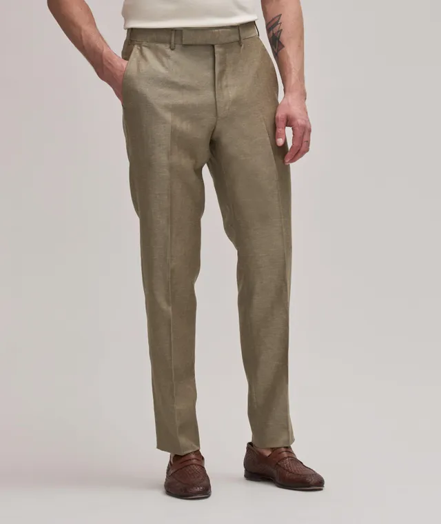 Mason's Slim Fit Viscose-Stretch Dress Pants