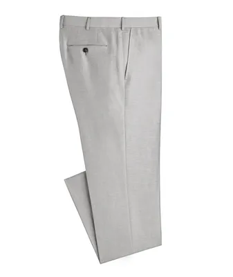 Sartorial Wool-Linen Slim Fit Dress Pants