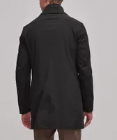 Girolamo Technical Fabric Trench Jacket