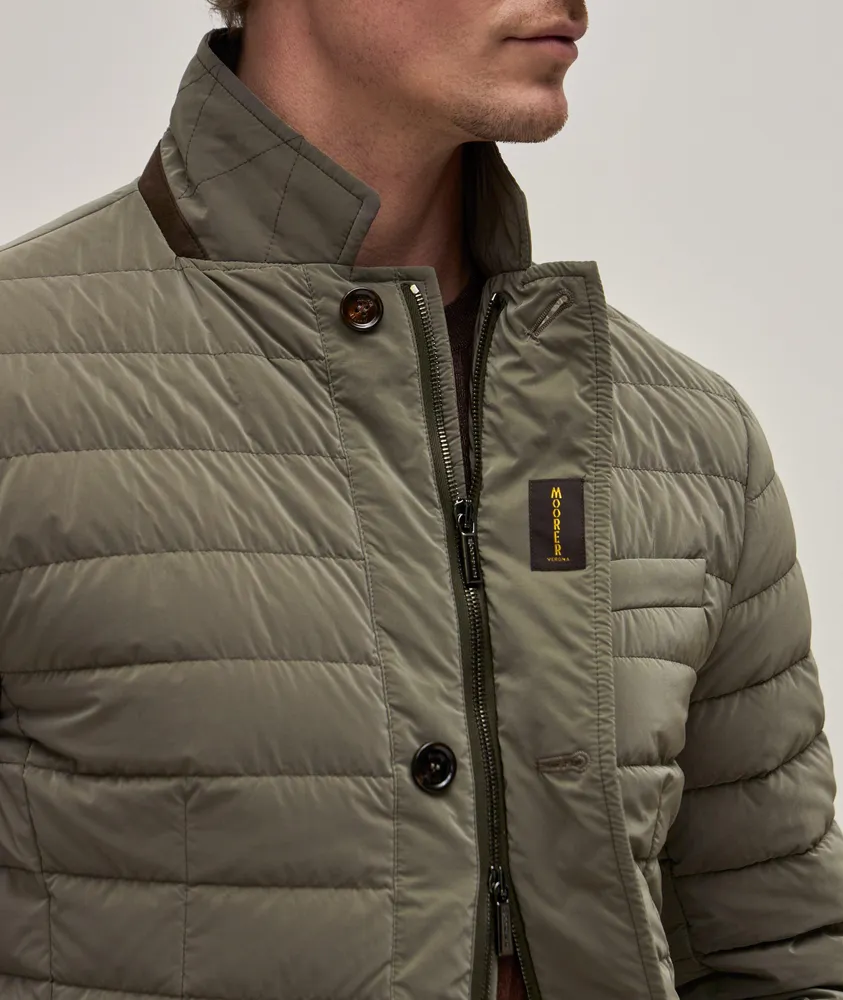 Zavyer Quilted Down Jacket