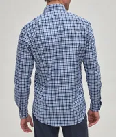 Micro Check Cotton Sport Shirt