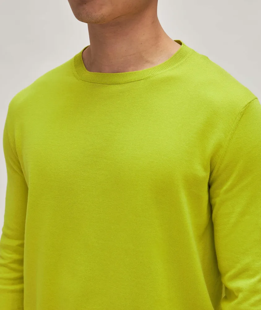 Cotton Crewneck Sweater