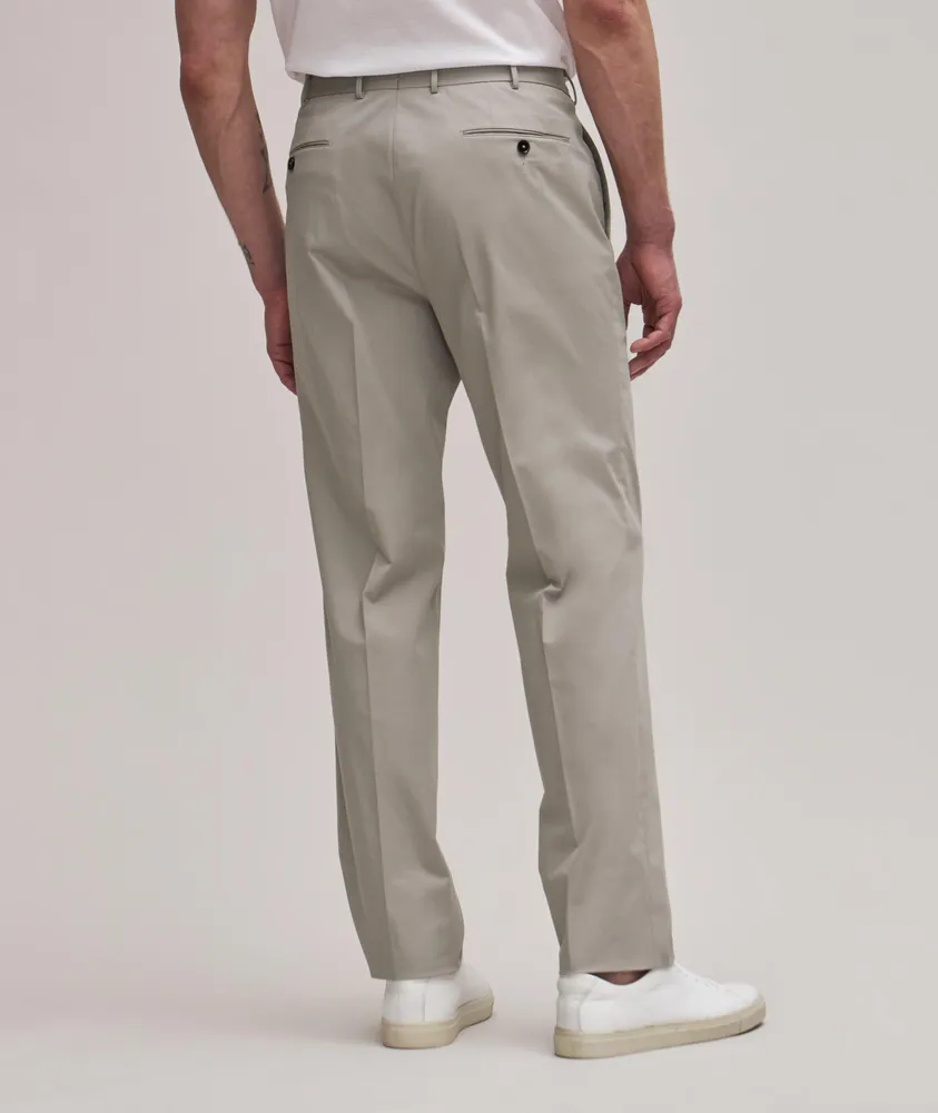 Sartorial Cotton-Stretch Dress Pants