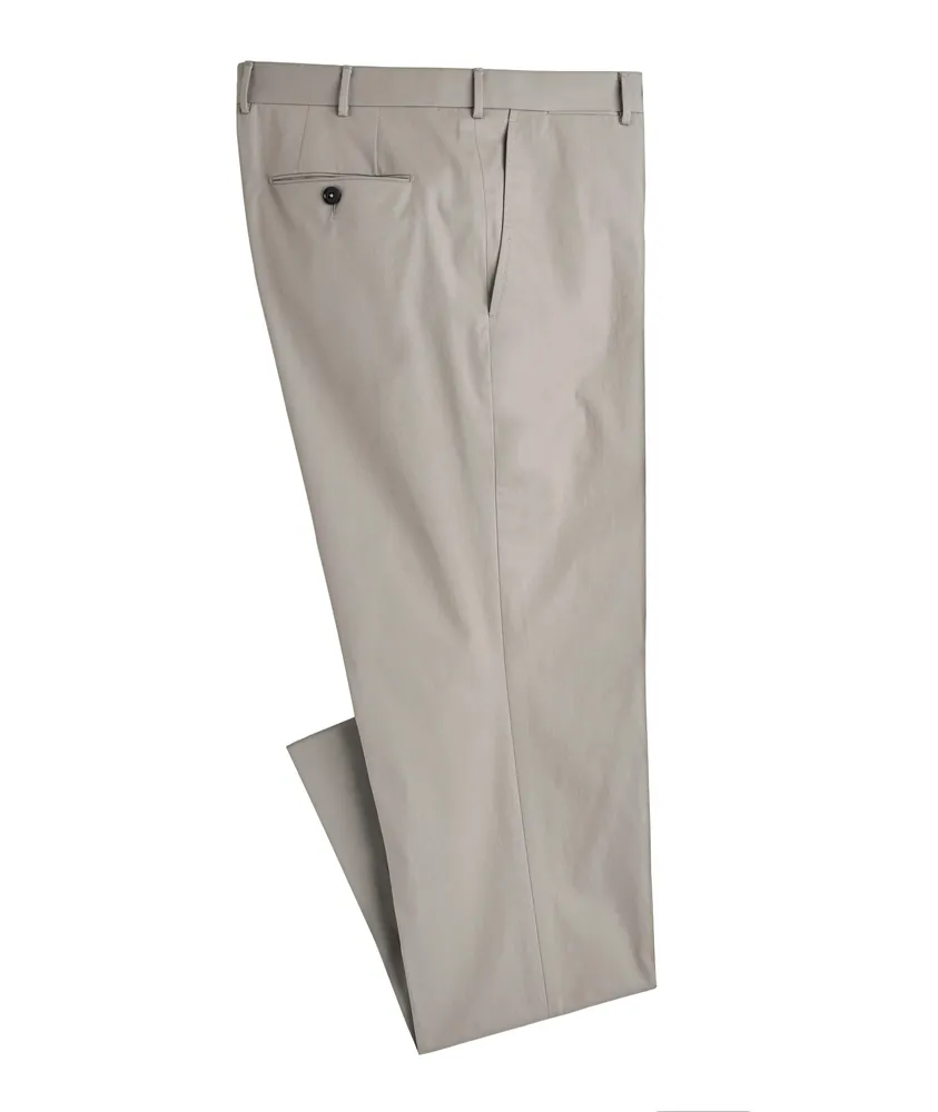 Sartorial Cotton-Stretch Dress Pants