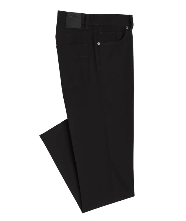 Zegna City Stretch-Cotton Five-Pocket Pants, Pants