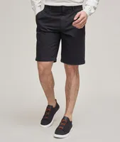 Chino Cotton-Linen Shorts