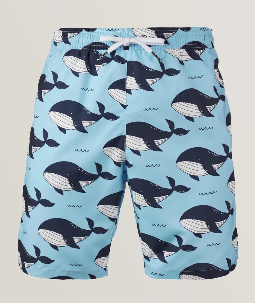 Whale Swim Trunks