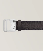 Sfumato Textured Leather Belt 