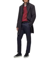 Slim-Fit Virgin Wool Trousers