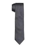 Jacquard Geometric Silk Tie