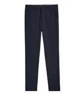 Wool-Seersucker Stretch Knit Dress Pants