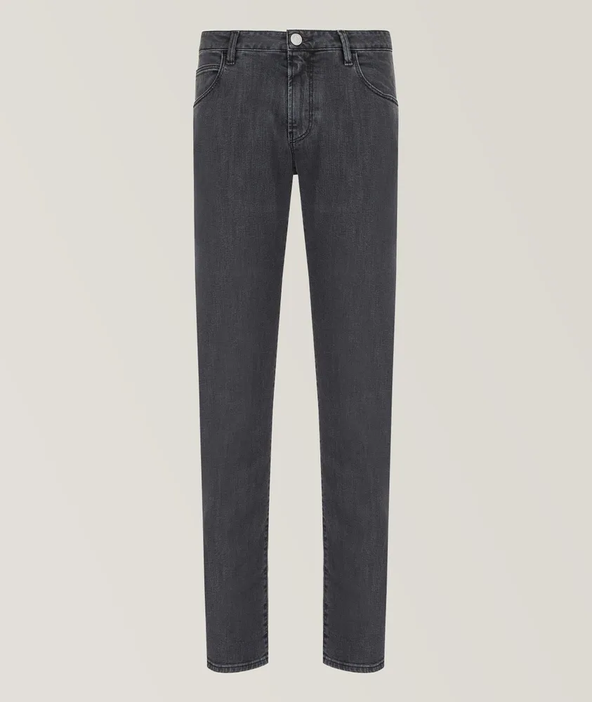 Slim-Fit Stretch-Cotton Jeans