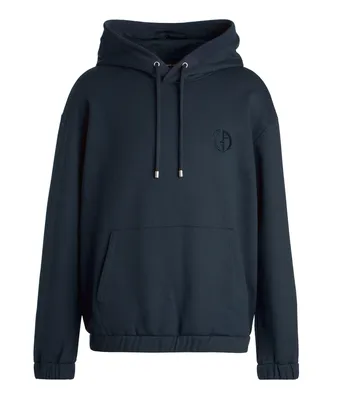 Cashmere-Cotton Hooded Jumper
