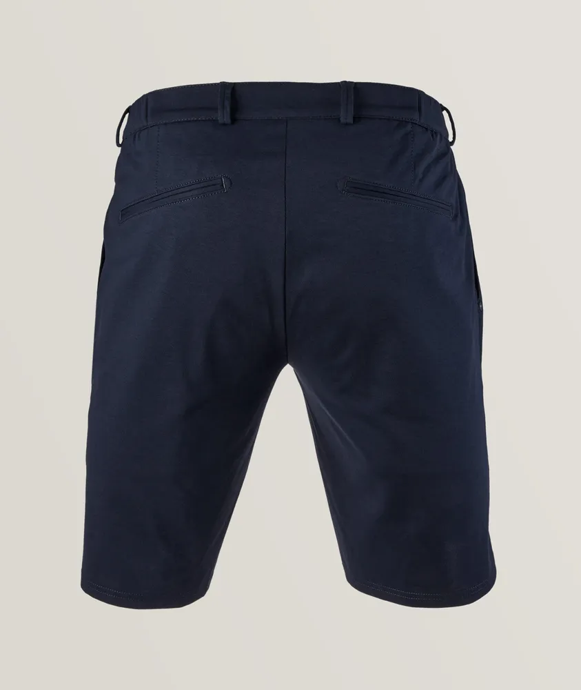 Silvio Jersey Stretch-Cotton Shorts